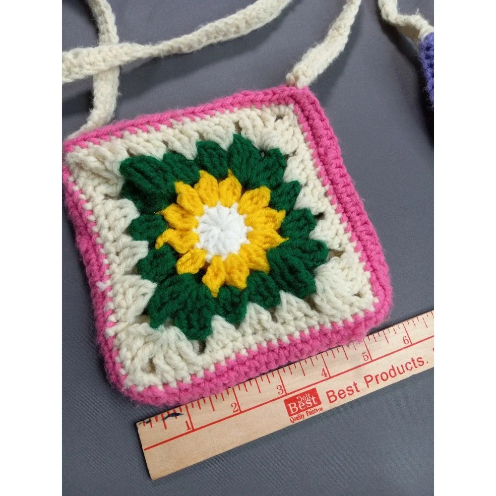 Handmade crochet granny
